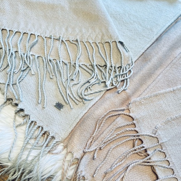 Soia & Kyo Pink & Cream Scarfigan with Fringe - Picture 14 of 16